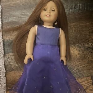 Purple Dress Doll